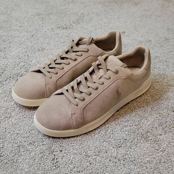 Polo Ralph Lauren Men's Heritage Court II Suede Sneaker Size 13 - Picture 1 of 7